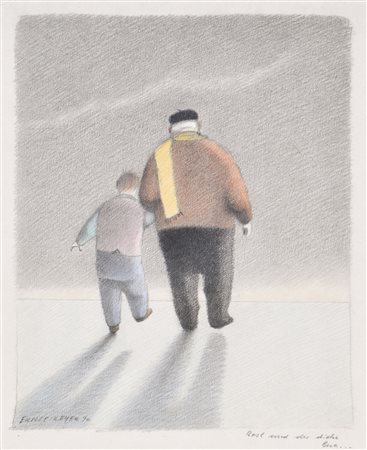 Ernst Reyer (* Innsbruck 1947) Rosl und der dicke Bua, 1990;Matita, matite...