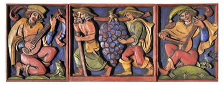 Ignaz Gabloner (Bozen/Bolzano 1887 –1964) Il grande grappolo, 1927;Rilievo in...