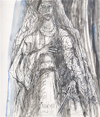 Robert Scherer (* Kortsch/Corces 1928) Norma, Salisburgo, 1977;China,...