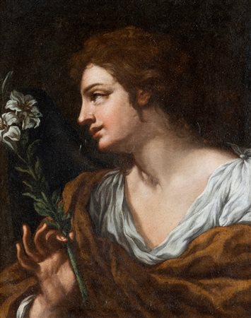 Scuola romana, secolo XVII - Angelo Annunciante