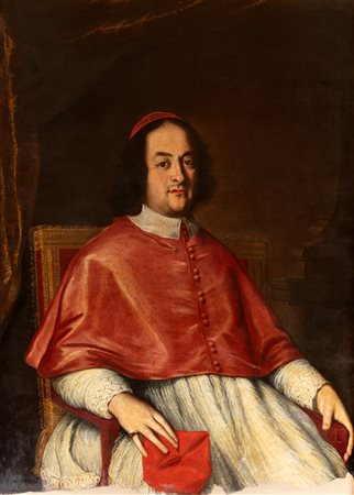 Scuola romana, seconda metà del secolo XVII - Ritratto del cardinale Decio Azzolino