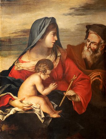 Salvator    Rosa - Sacra Famiglia