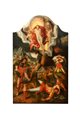 Jan van Scorel (Alkmaar 1495 - Utrecht 1562) e bottega - Resurrezione di Cristo