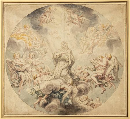 GIOVAN BATTISTA GAULLI DETTO BACICCIO (Genova, 1639 - Roma, 1709), ATTRIBUITO