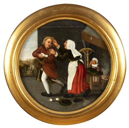 CERCHIA DI PIETER BRUEGHEL IL GIOVANE (Brussels, 1564 - Anversa, 1638)