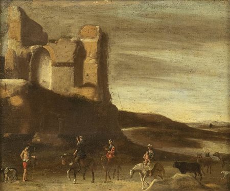 CERCHIA DI CORNELIS VAN POLENBURGH (Utrecht, 1595 - 1667) 