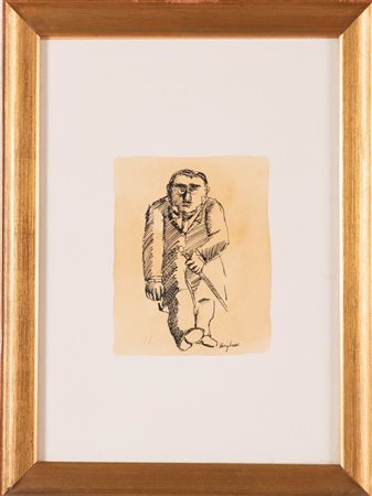 Franz Borghese (Roma 1941 - 2005), “Figura”.