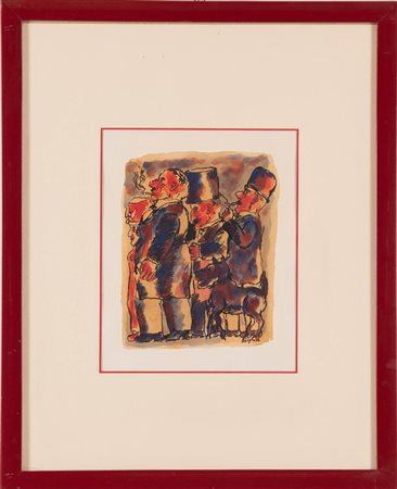 Franz Borghese (Roma 1941 - 2005), “Senza titolo”.