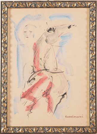 Bruno Cassinari (Piacenza 1912 - Milano 1992), “Senza titolo”.