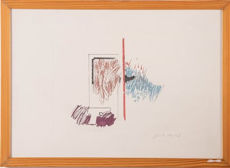 Tano Festa (Roma 1938 - 1988), “Senza titolo”.