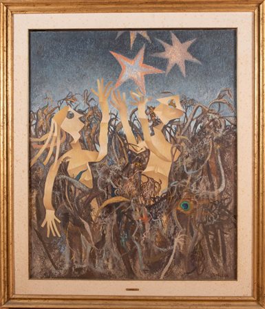 Enrico Benaglia (Roma 1938), “Mangiatori di stelle”.