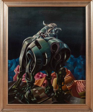 Maurzio Carloni (Cingoli 1941 - Pavullo nel Frignano 2001), “Taurologia n° 3”, 1974.