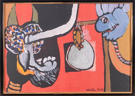 Antonio Saliola (Bologna 1939), “Senza titolo”, 1967.