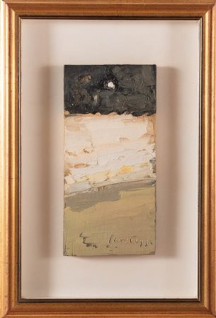 Sergio Scatizzi (Garagnano 1918 - Firenze 2009), “Spiaggia di notte”.