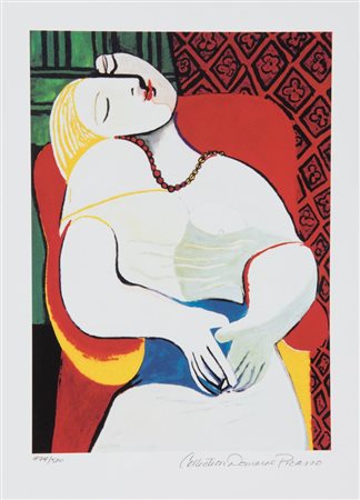 Pablo Picasso (Malaga 1881 - Mougins 1973), “Il sogno”.