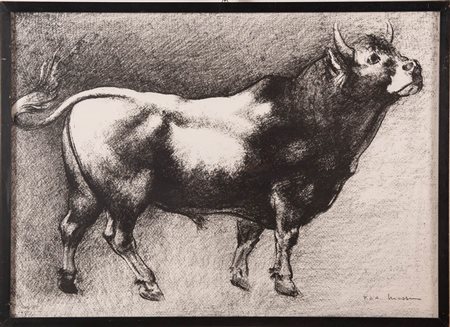 Francesco Messina (Linguaglossa 1900 - Milano 1995), “Toro”, 1976.