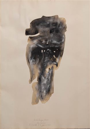 Vasco Bendini (Bologna 1922 - Roma 2015), “Senza titolo”, 1971.