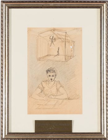 Alberto Bragaglia (Frosinone 1896 - Anzio 1985), “Leonardo e il suo teatrino”, 1942.