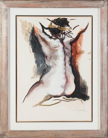 Augusto Murer (Falcade 1922 - Padova 1985), “Nudo”, 1979.