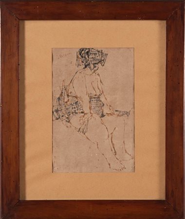 Federico Moroni (Santarcangelo di Romagna 1914 - 2000), “Figura”.