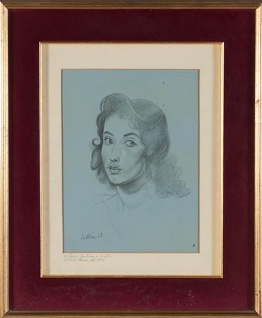 Gregorio Sciltian (Nakhichevan-na-Donu 1900 - Roma 1985), “Volto femminile”, 1968.