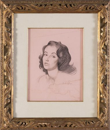 Gregorio Sciltian (Nakhichevan-na-Donu 1900 - Roma 1985), “Volto femminile”, Anni ‘50.