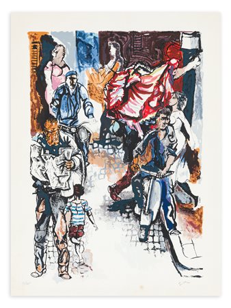 RENATO GUTTUSO (1911-1987) - Senza Titolo