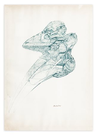 REMO BRINDISI (1918-1996) - Senza Titolo, 1969