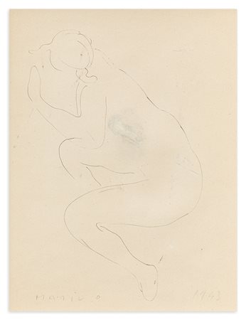 MARINO MARINI (1901-1980) - Senza Titolo, 1943