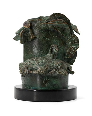 FLORIANO BODINI (1933-2005) - Pecora e ulivo, 1983