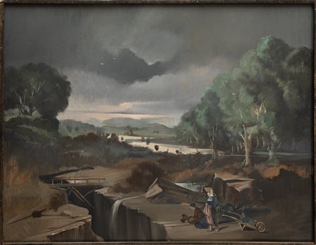 ADRIANO GAJONI (1913-1965) - Senza Titolo