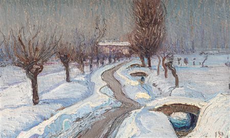 ALBERTO CAFFASSI (1894-1973) - Strada dei preti…