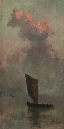 ACHILLE VERTUNNI (1826-1897) - Senza Titolo