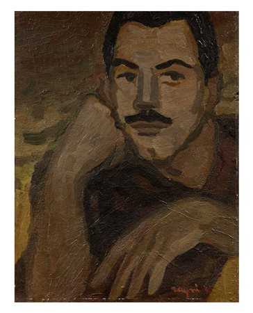 ENRICO RAGNI (1910-2002) - Ritratto di Bruno, 1945