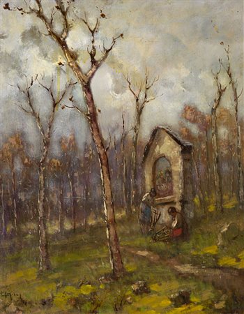 LORENZO GIGNOUS (1862-1958) - Senza Titolo