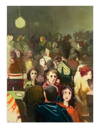 ELVIO MAINARDI (1934) - Night a Bormio, 1971