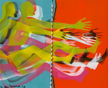 ANTONIO DE MURO (1924) - Senza Titolo, 1970