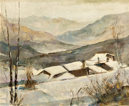 LUIGI BENEVENTO (1904-1992) - Nevicata
