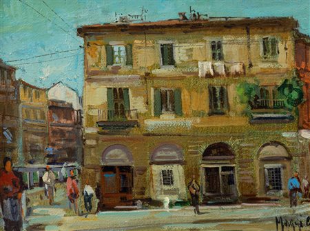GIANPIETRO MAGGI (1934) - Milano, il naviglio