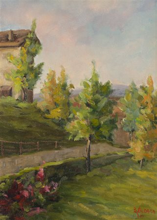 BRUNO CALDARA - Senza Titolo (Paesaggio), 1981