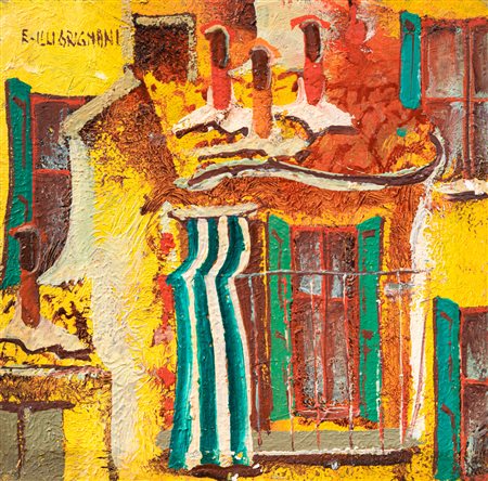 ETTORE ILLIGRIGNANI (1934) - Senza Titolo, 1976