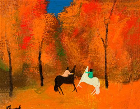 GIAN RODOLFO D'ACCARDI (1906-1993) - Senza Titolo, anni '70