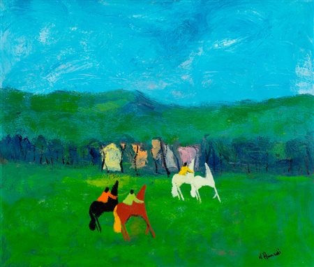 GIAN RODOLFO D'ACCARDI (1906-1993) - Senza Titolo, 1976