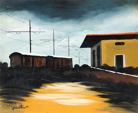 ENOTRIO (1920-1989) - Stazione ferroviaria