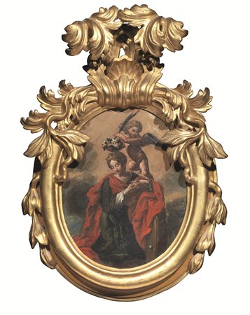 Scuola Italia centrale, secc. XVII-XVIIIEDUCAZIONE DELLA VERGINESANTA...