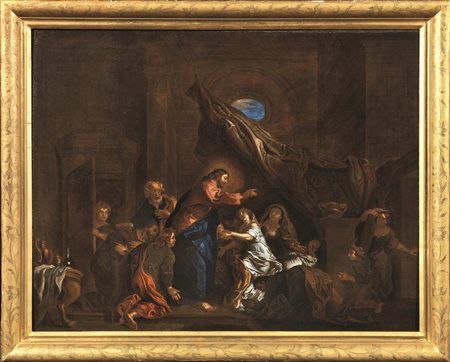 Scuola franco-fiamminga, fine sec. XVII-inizi XVIIIGUARIGIONE...