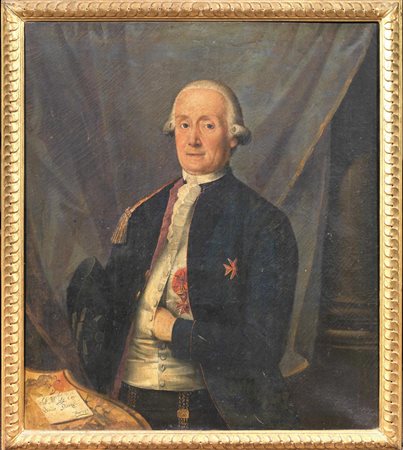 Scuola toscana, sec. XVIIIRITRATTO DI BINDO PERUZZI CAVALIERE DELL'ORDINE DI...