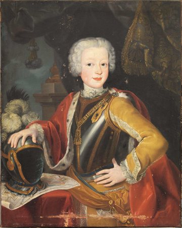 Scuola piemontese, secc. XVIII-XIXRITRATTO DI NOBILE DI CASA SAVOIAolio su...