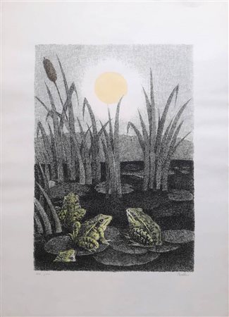 BELLINI ENZO Santa Sofia 1932-2015 "Senza titolo”