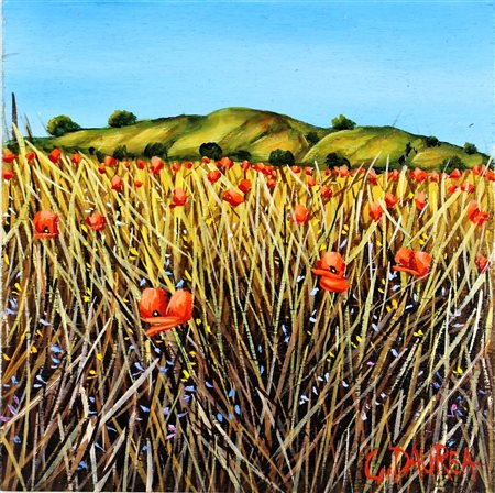 DAUREA GIOVANNI Caltanissetta 1955 “Collina d’estate” 